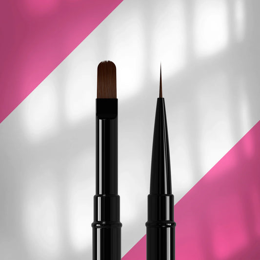 EXPERT doppelseitiger Pinsel EXPERT Liner 10 mm / für Gel 11 mm