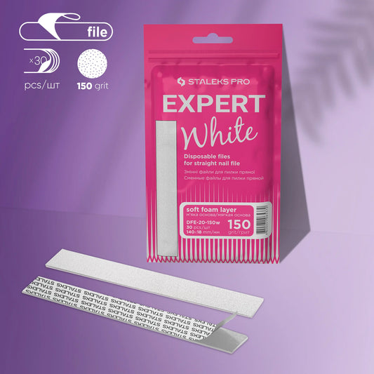 STALEKS EXPERT 20 Selbstklebende Wechselfeilen für gerade Feile mit weicher Basis, Körnung 150 (30 Stück) Artikelnummer: DFE-20-150w
