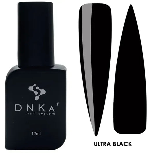 DNKa' Gel Polish ULTRA BLACK, 12 ml