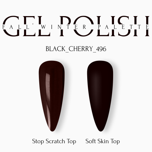 Adore Gel Polish 496-black cherry,8 ml