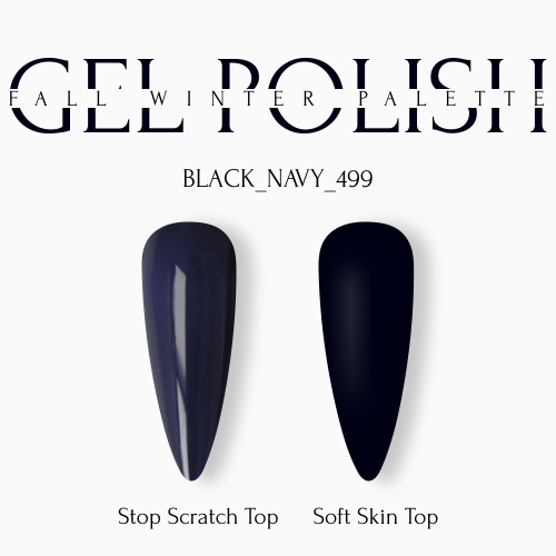 Adore Gel Polish 499-black navy,8ml