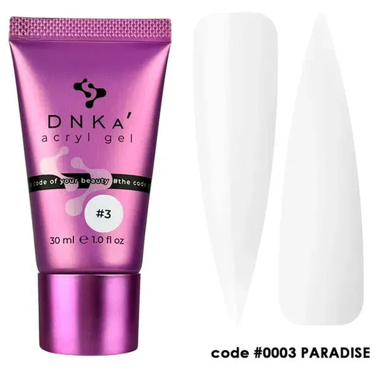 DNKa' Аcryl Gel #0003 Paradise (tube), 30 ml