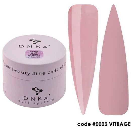 ACRYL GEL (tube) "DNKa", 30 ml #0002 Vitrage