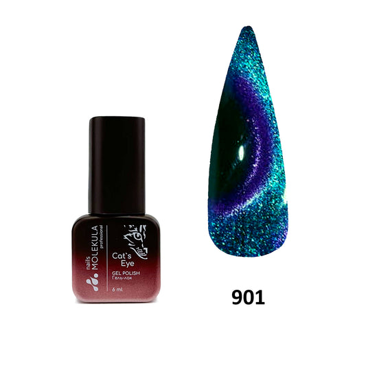 Gel-Lack 9D Cat Eye Effekt Nr. 901 6 ml