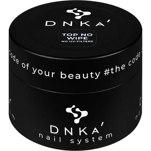 NO WIPE TOP COAT (no UV-filters) "DNKa", 30ml