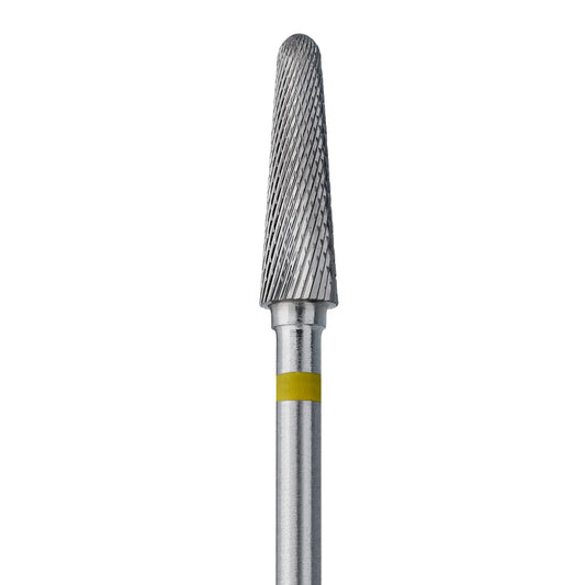 Hartmetall-Fräser “Kegel stumpf” STALEKS FT70Y040/13 gelb, verschiedene Durchmesser