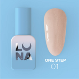 Lunamoon Einphasen-Gel-Lack für Pediküre One Step nr1, 8 ml