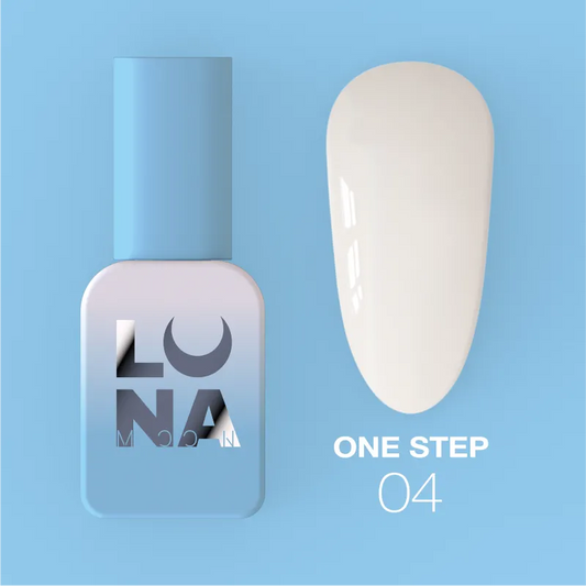 Lunamoon Einphasen-Gel-Lack für Pediküre One Step nr4, 8 ml