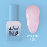 Lunamoon Einphasen-Gel-Lack für Pediküre One Step nr8, 8 ml