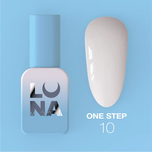 Lunamoon Einphasen-Gel-Lack für Pediküre One Step nr10, 8 ml