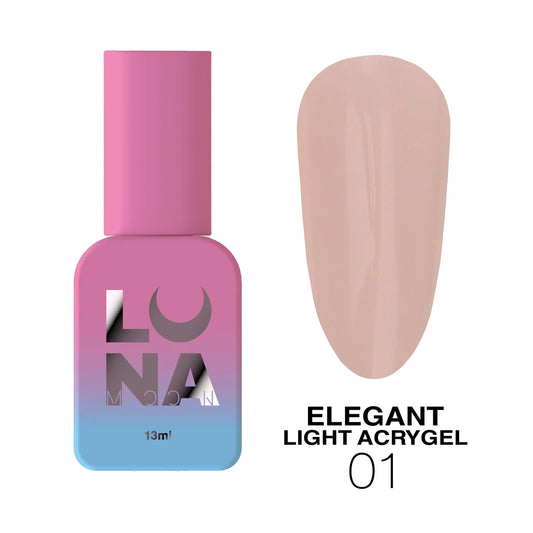 Lunamoon Elegant Light Acrygel nr1 13ml