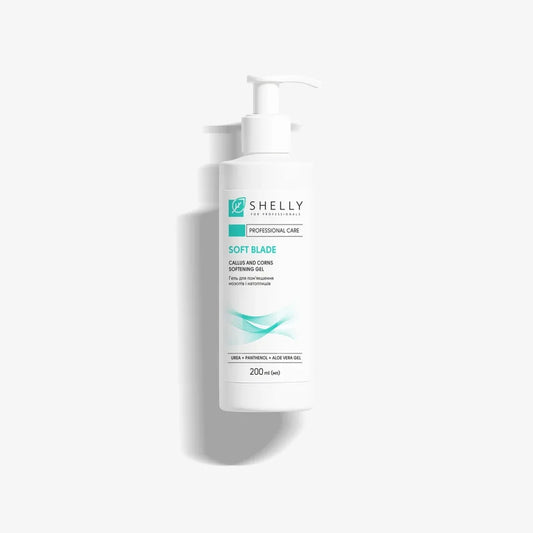 Shelly Keratolytisches Gel zur Entfernung von Hühneraugen und Hornhaut „Soft Blade“, 200 ml