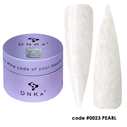 BUILDER GEL NEW FORMULA "DNKa", 30 ml #0023 Pearl