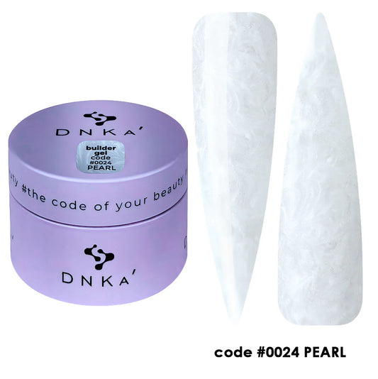 BUILDER GEL NEW FORMULA "DNKa", 30 ml #0024 Pearl