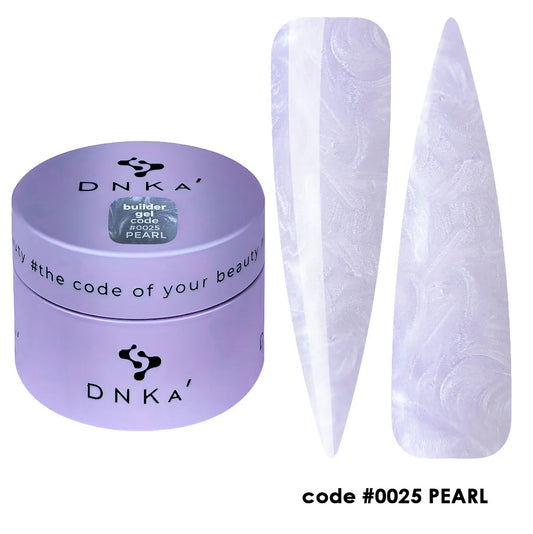 BUILDER GEL NEW FORMULA "DNKa", 30 ml #0025 Pearl