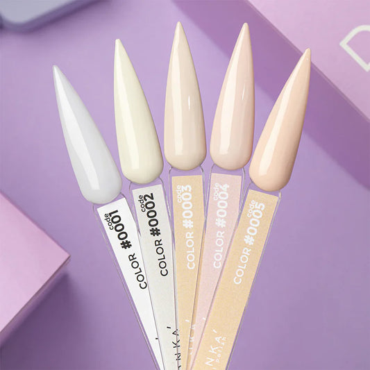 COLOR GEL POLISH "DNKa", 12 ml #0002