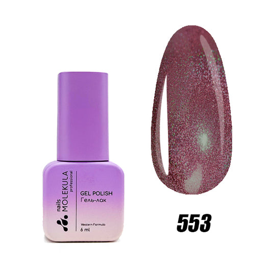 Gel polish Molekula 6 ml Holographic collection №553