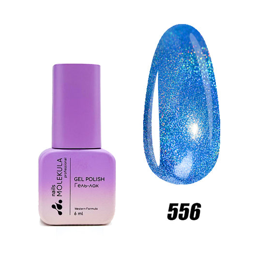 Gel polish Molekula 6ml  Holographic collection №556