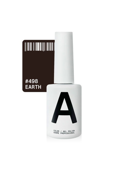 Adore Gel Polish Nr. 498 – Dunkelbraun, 12 ml