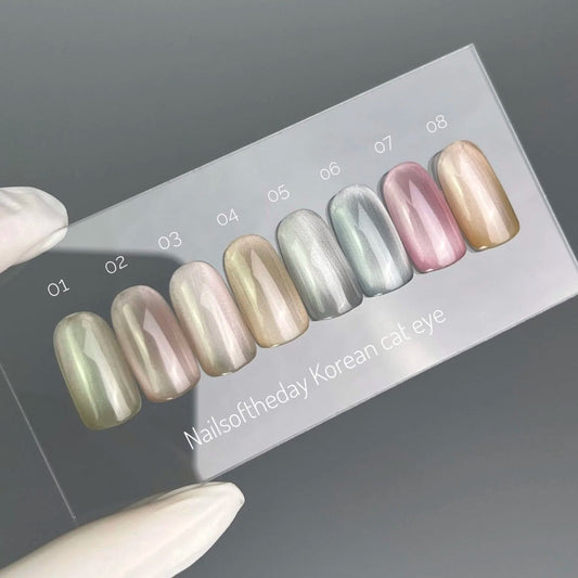 NAILSOFTHEDAY Korean Cat Eye 07 – lila Gellack Cat Eye, 10 ml