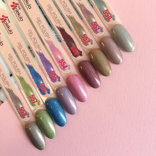 Gel polish Molekula 6 ml Holographic collection №551