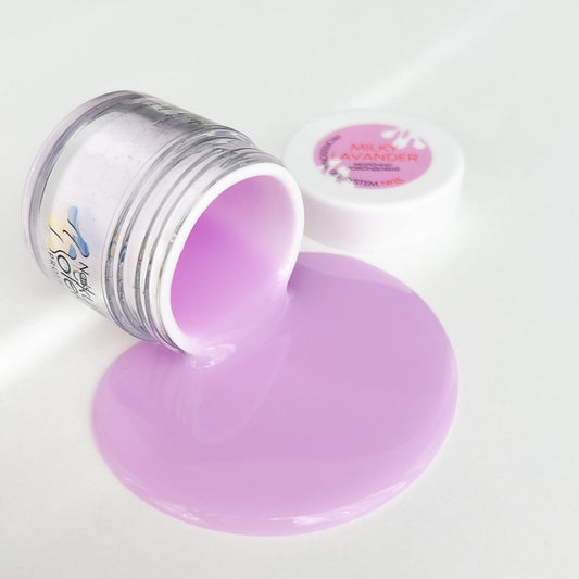 Builder gel Molekula 30 ml №15 Milky Lavander