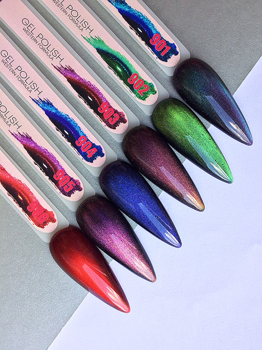 Gel-Lack 9D Cat Eye Effekt Nr. 906.   6ml