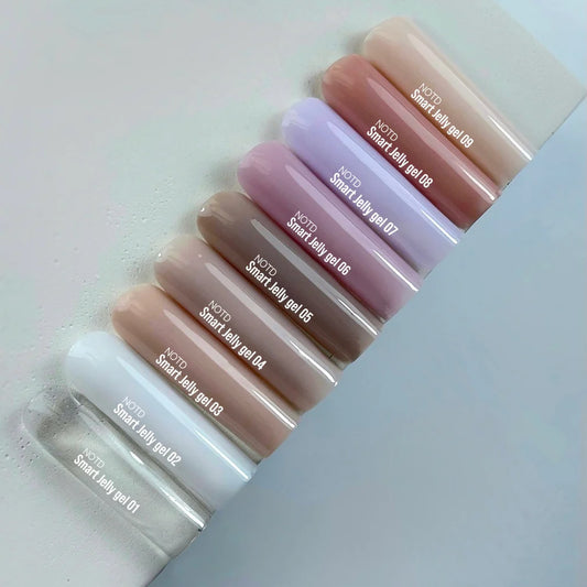 NAILSOFTHEDAY Smart Jelly Gel 04 – beiges Aufbau-Gel-Gelee für Nägel, 15 g