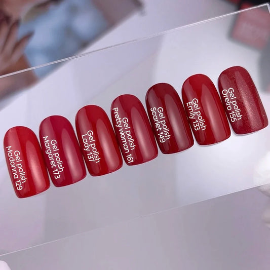 NAILSOFTHEDAY Let's Special Lady – tiefroter Gel-Nagellack für eine Schicht, 10 ml