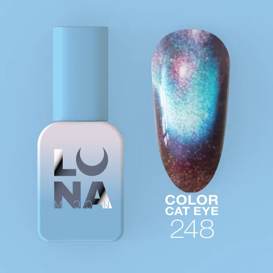 Gel polish Color Cat Eye № 248.  13ml