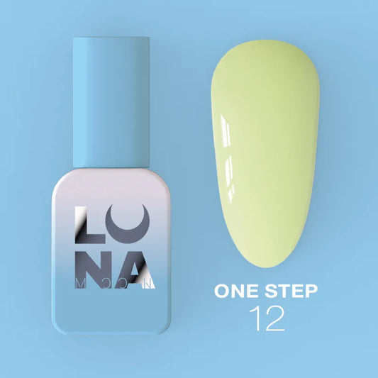 Lunamoon Einphasen-Gel-Lack für Pediküre One Step nr12, 8 ml