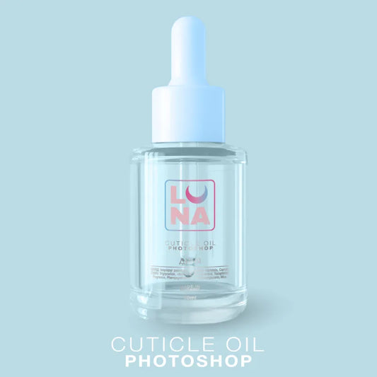 Lunamoon Photoshop Oil – Trockenes Nagelhautöl mit Melonen-Duft, 30 ml