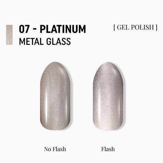 Gel-Lack „Cat Eye“ Metal Glass 8 ml MM-07