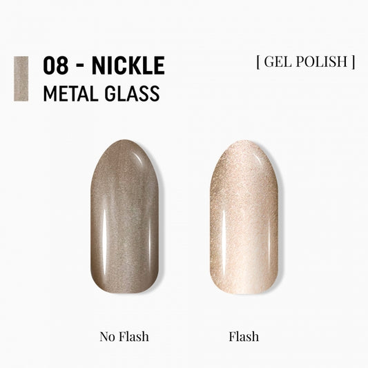 Cat’s Eye Gel-Lack „Metal Glass“ 8 ml Mm-08