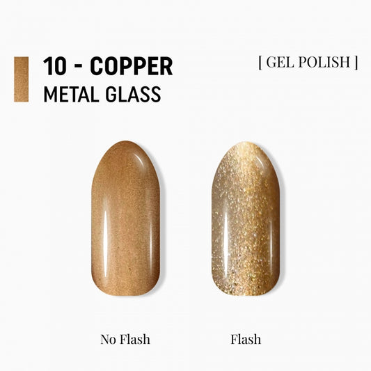 Cat’s Eye Gel-Lack „Metal Glass“ 8 ml Mm-10