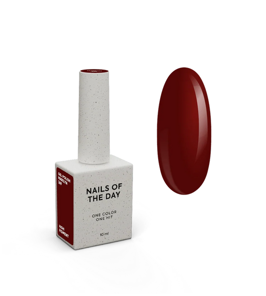 NAILSOFTHEDAY Ein besonderes Highlight ist Marilyn – Gel-Nagellack mit gebackenem Blut, der eine Schicht bedeckt, 10 ml
