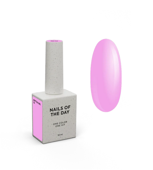 NAILSOFTHEDAY Bottle gel 34, 10 ml