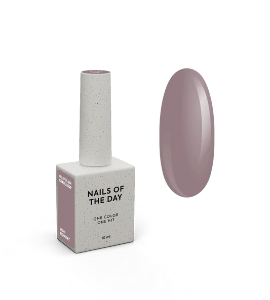 NAILSOFTHEDAY Let's Special Charli – kalter Schokoladen-Gel-Nagellack für eine Schicht, 10 ml