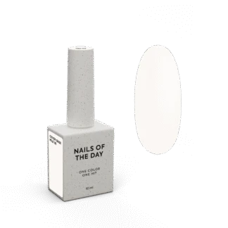 NAILSOFTHEDAY Cover Base Milk 01 — deckendes milchiges Basiscöver für Nägel, 10 ml