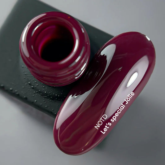 NAILSOFTHEDAY Ein besonderes Highlight ist Jolie – Marsala-Gel-Nagellack für eine Schicht, 10 ml