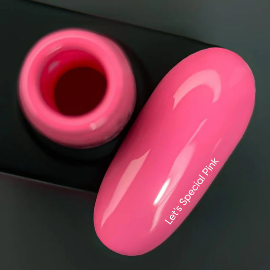 NAILSOFTHEDAY Let's Special Pink 197 – ein spezieller rosafarbener Gel-Nagellack, der in einer Schicht überlappt, 10 ml