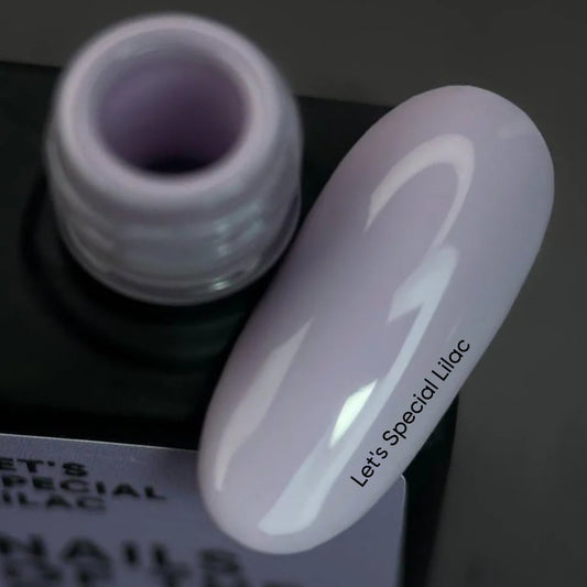 NAILSOFTHEDAY Let's Special Lilac 289 – spezieller Gel-Nagellack in Flieder/Flieder, überlappend in einer Schicht, 10 ml