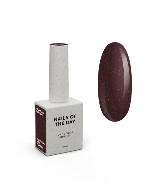 NAILSOFTHENIGHT Let's Special Odri – warmer Gel-Nagellack mit Kirschreflexion, der eine Schicht bedeckt, 10 ml