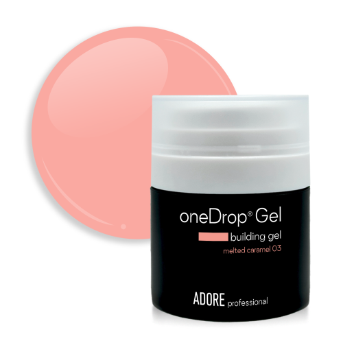 One Drop Gel – Aufbaugel 30 g Nr. 03 – Melted Caramel