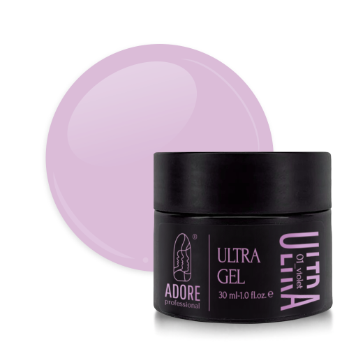Adore ULTRA GEL 30г №01 – ultraviolet