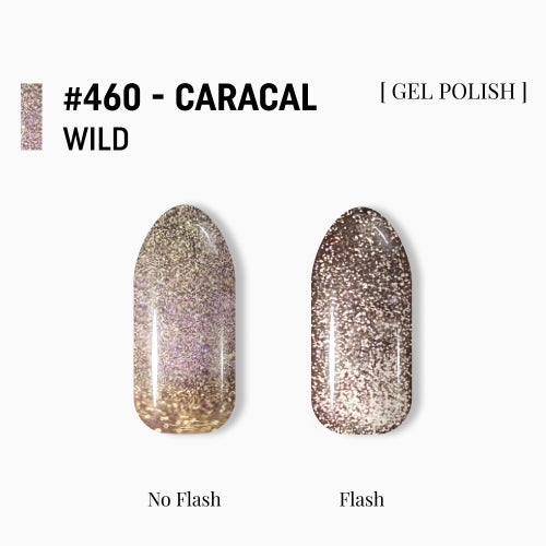 Gel-Lack „Cat Eye“ Wild 8 ml Nr. 460 – Caracal