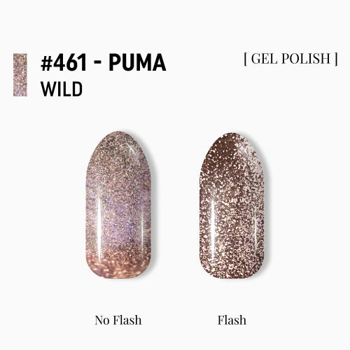 Gel-Lack „Cat Eye“ Wild 8 ml Nr. 461 – Puma